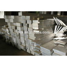 Aluminium flat bar with various thicknesses and lengths